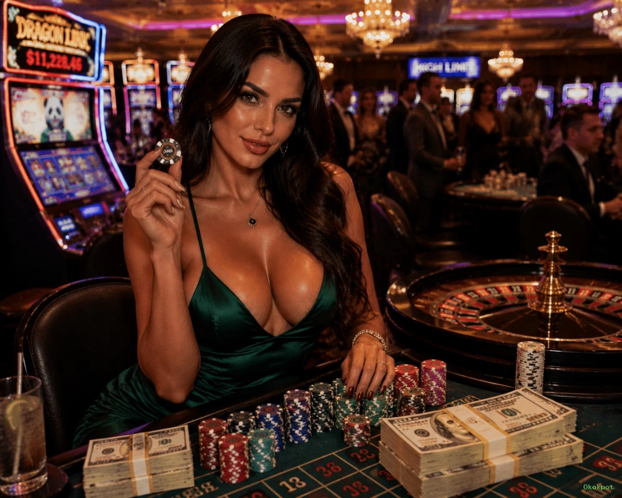 Coleção Premium de Slots Okokpot - NetEnt, Pragmatic Play, Evolution